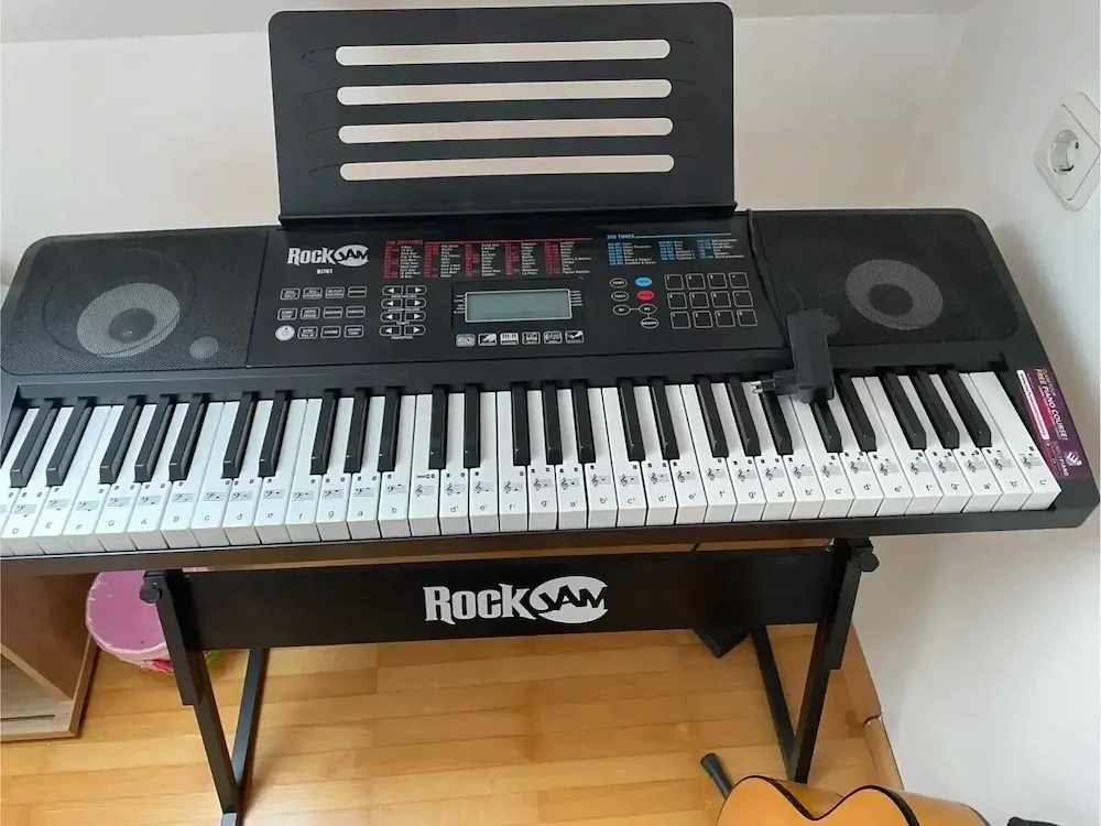 Keyboard Piano Rock-Jam761 Neuwertig