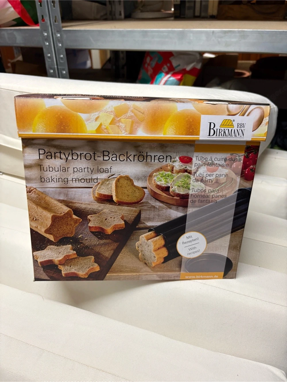 Partybrot Röhren