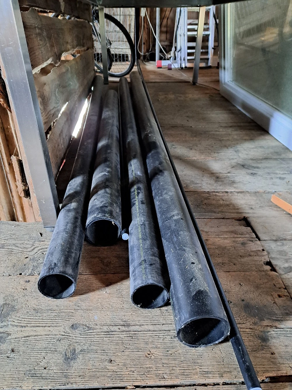 Abwasserrohre Geberit 90mm und 110mm Silent Pro