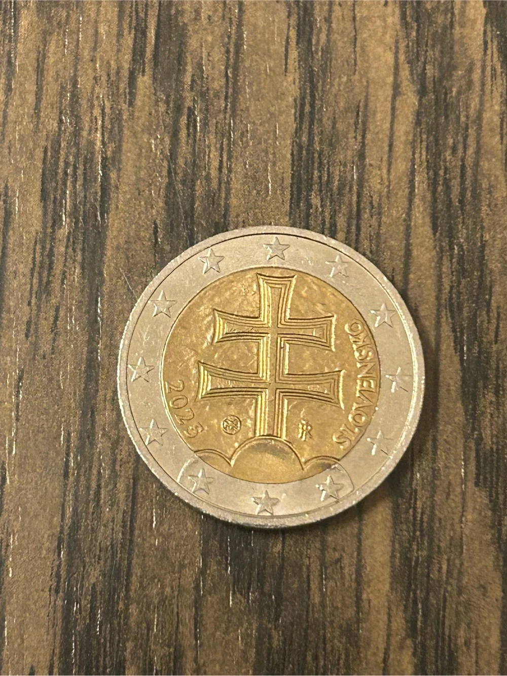 2 Euro Umlaufmünze Slowakei 2025