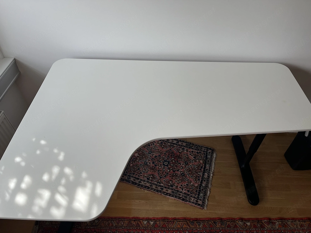 IKEA BEKANT Eckschreibtisch links   160   110 cm   höhenverstellbar