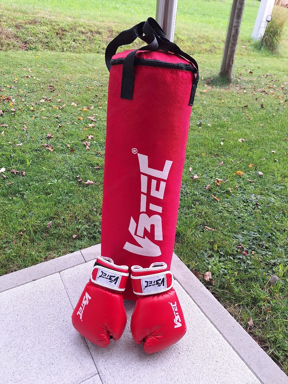 Boxsack + Boxhanschuhe