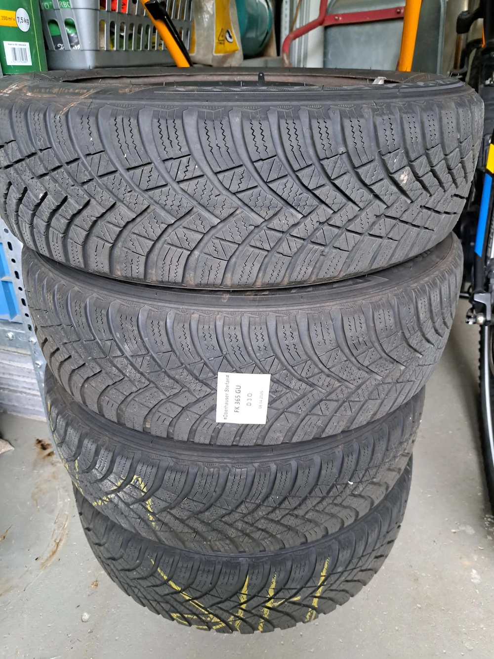 4 Winterräder 165 R65R15