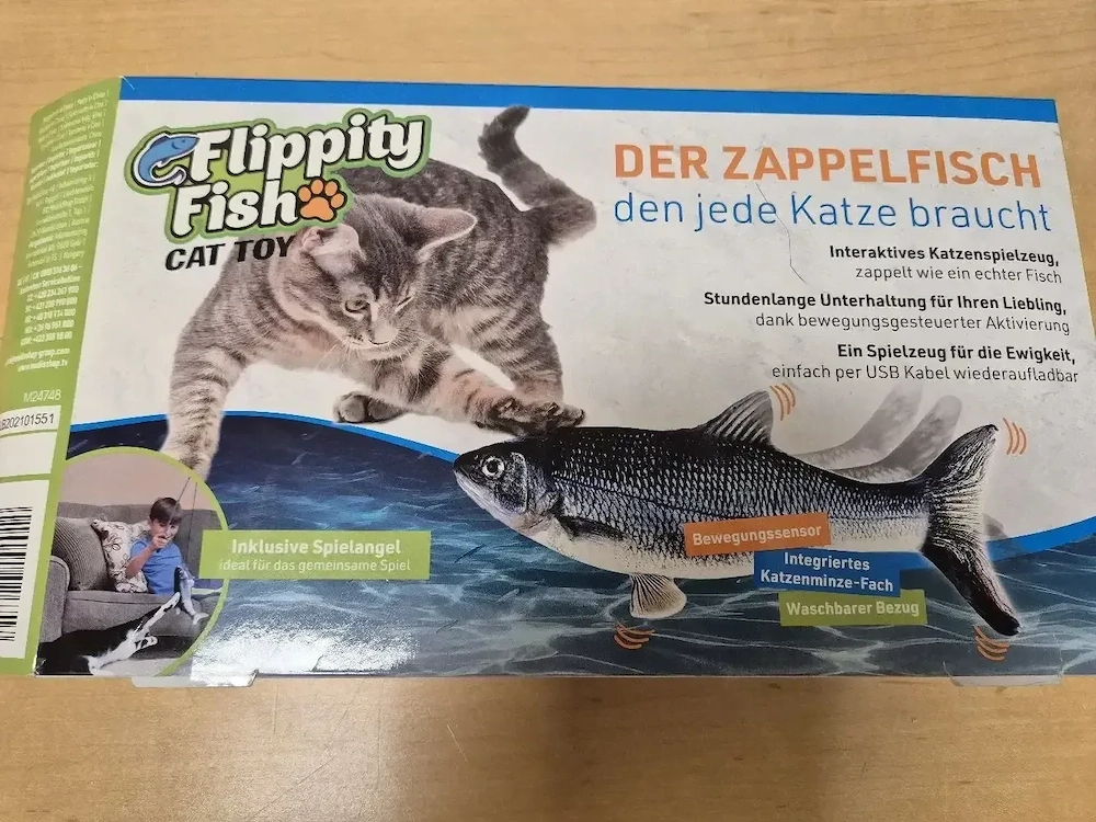 Flippity Fish, Katzenspielzeug