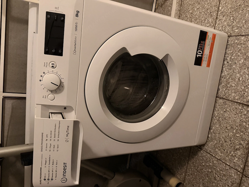 Indesit Waschmaschine 8kg funktioniert einwandfrei