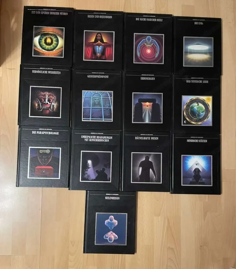 Geheimnisse des Unbekannten - Große Mysterien - Buchreihe (Kunstleder 1978) - 13 Bände
