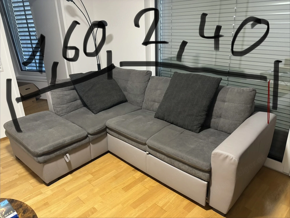 Ausziehbare Couch 