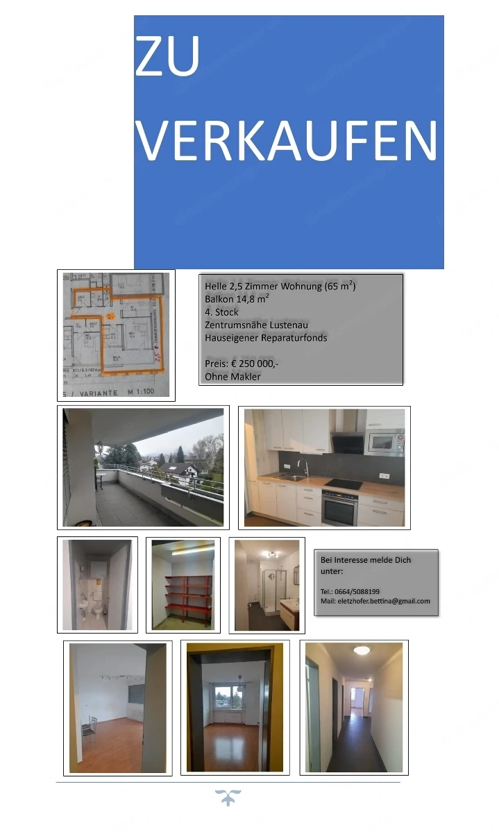 65 m2 Wohnung Lustenau
