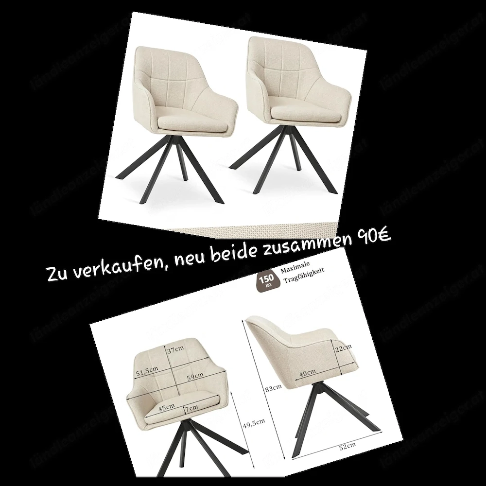 Sehr schöne Drehstühle zu verkaufen 