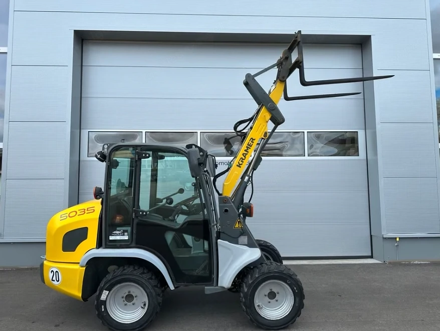 Kramer 5035 Radlader mit Schaufel und Palettengabel Reifen NEU