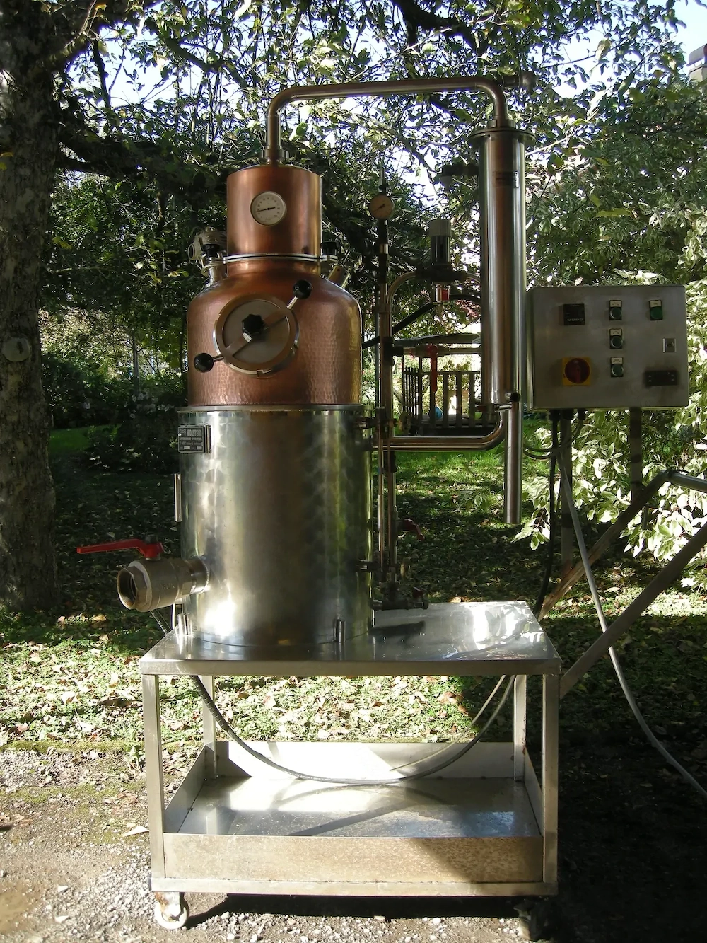 HOLSTEIN D400 Brennanlage 40 Liter 