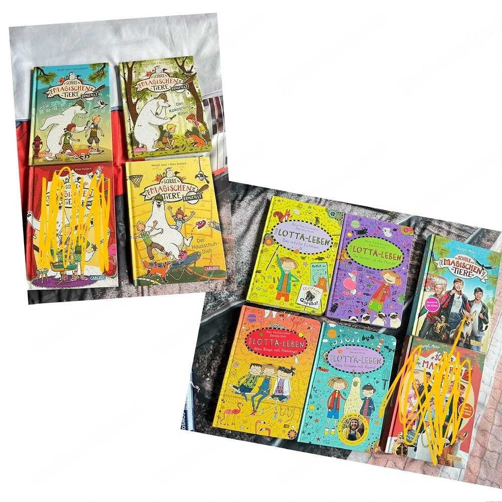 8 Mädchenbücher
