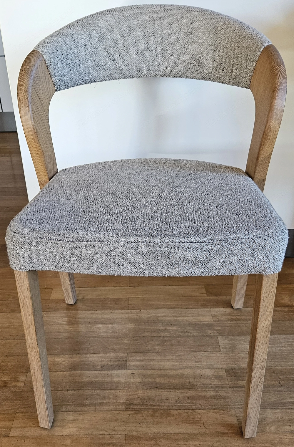 3 Voglauer Designer-Esszimmerstühle   Massivholz & Stoff (Wie neu)