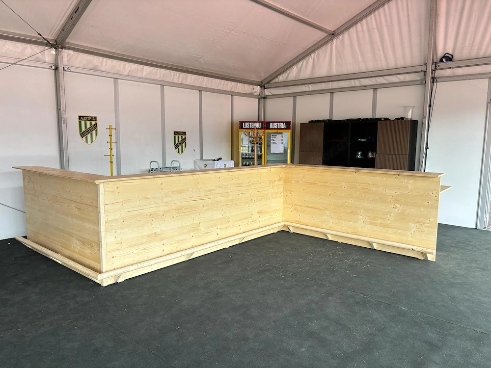 Holz-Bierbar   Tresen   Theke