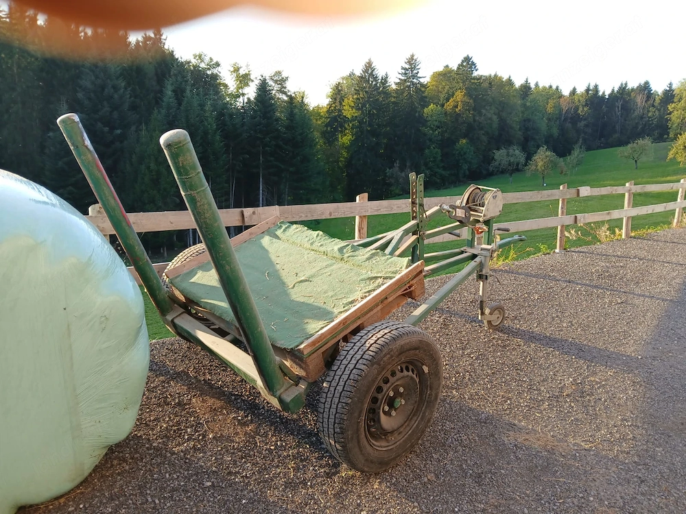 Ballenwägele für Mähtrak oder Traktor