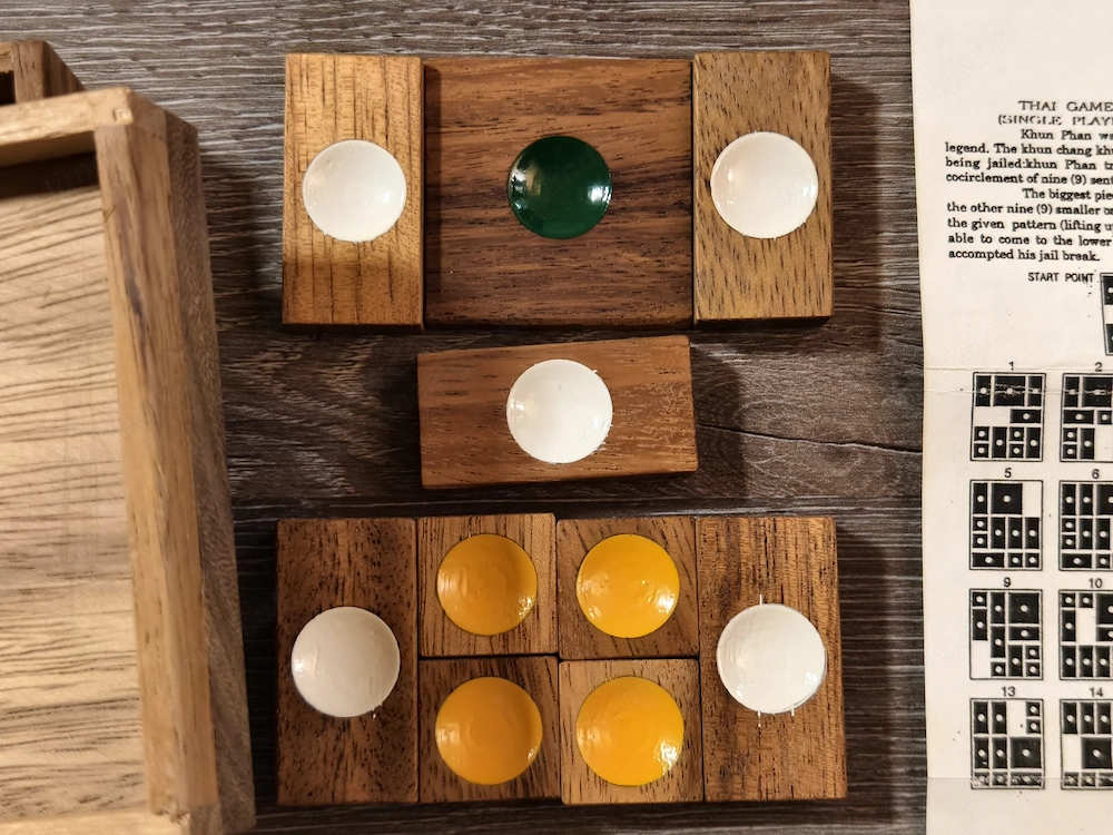 Holz Puzzle Spiel Thai Game Thailand Spiel