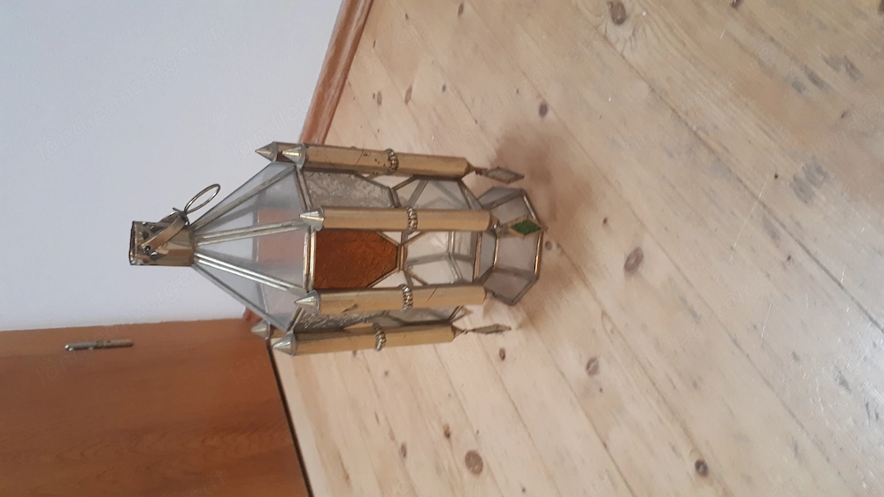 Glas Lampe 
