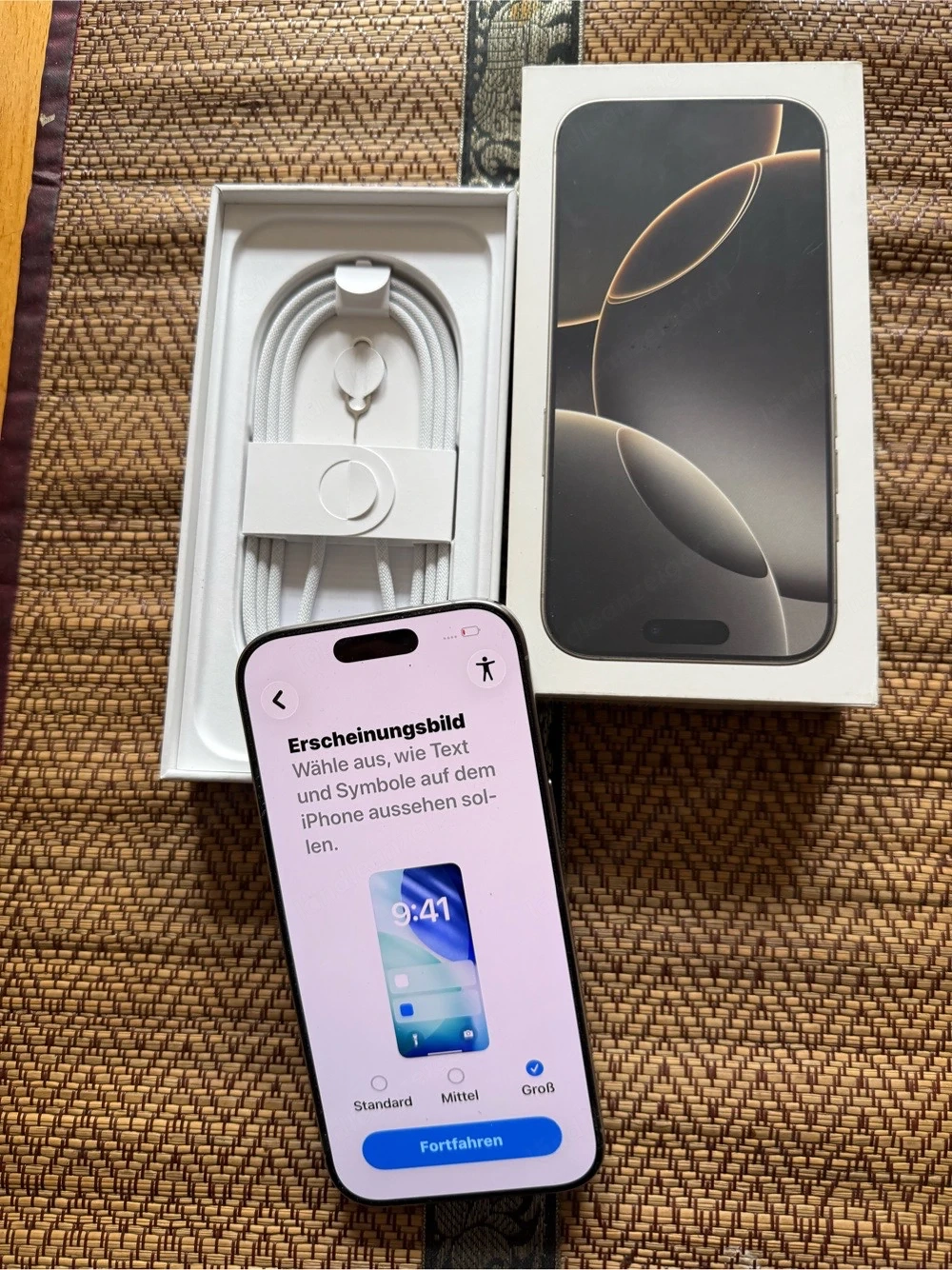 i-phone 16pro 256gb