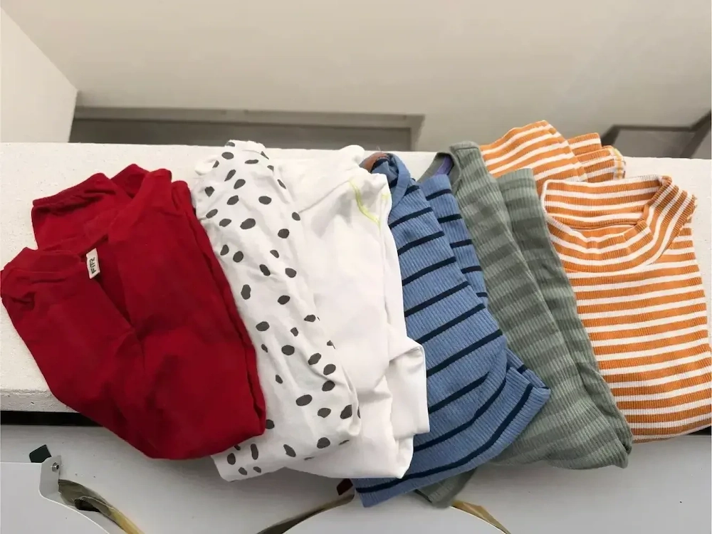 6 Langarmshirts Mädchen 152-164