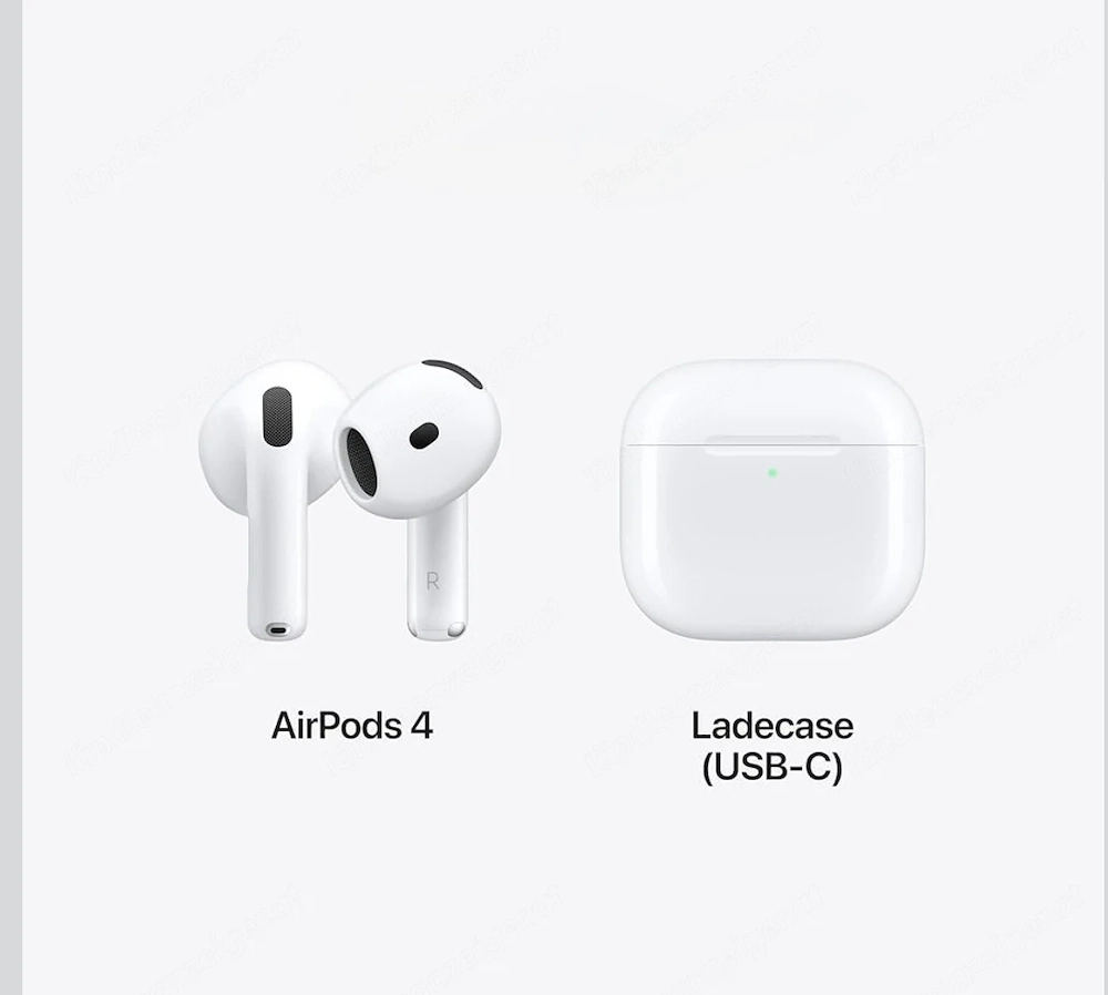 AirPods 4 Neu Farbe Weiss