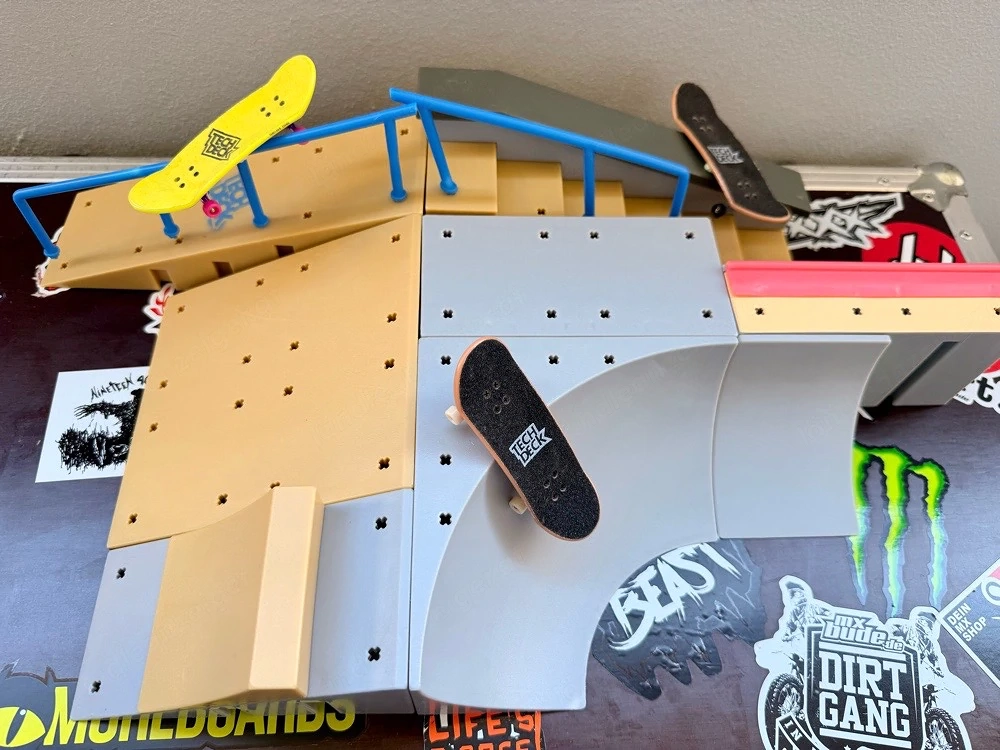 Tech Deck Finger Skateboard & Rampen Set