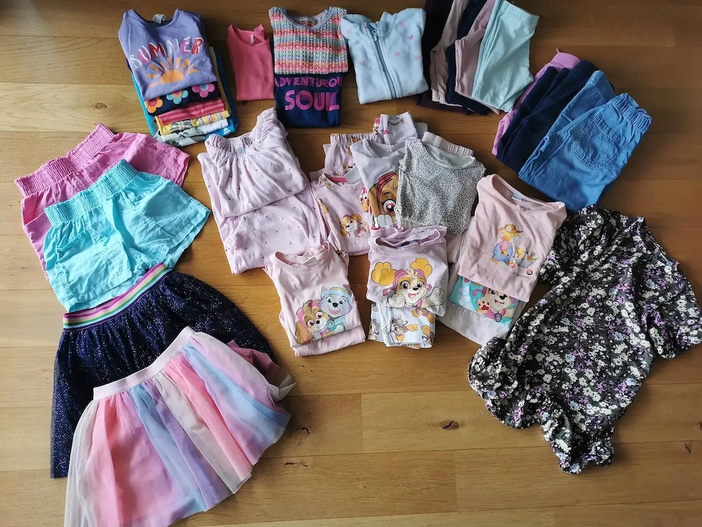 Bekleidungspaket Sommer Gr. 110 116