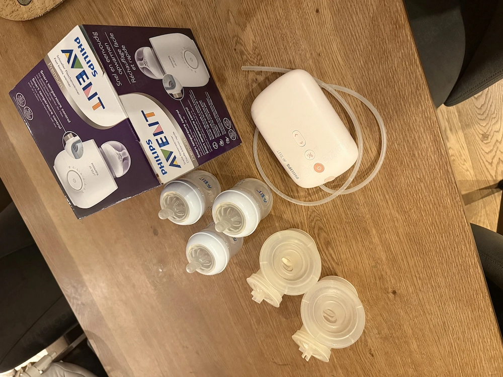 Philips Avent Milchpumpe und Flaschenwärmer