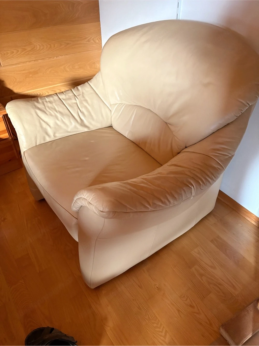 Fauteuil Sessel echt Leder