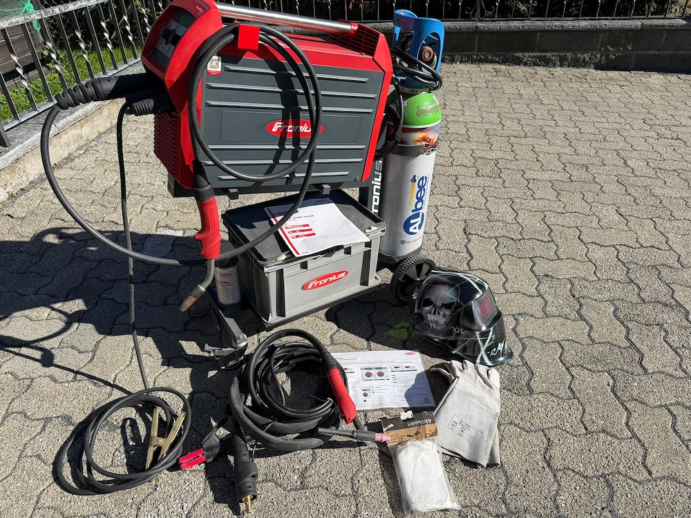 Fronius TransSteel 2200 MP Komplettanlage