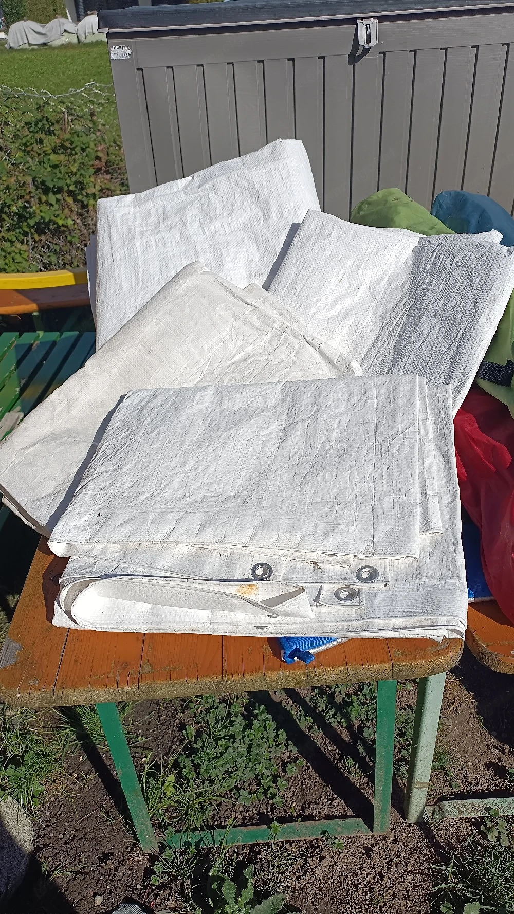 4 Abdeckplanen