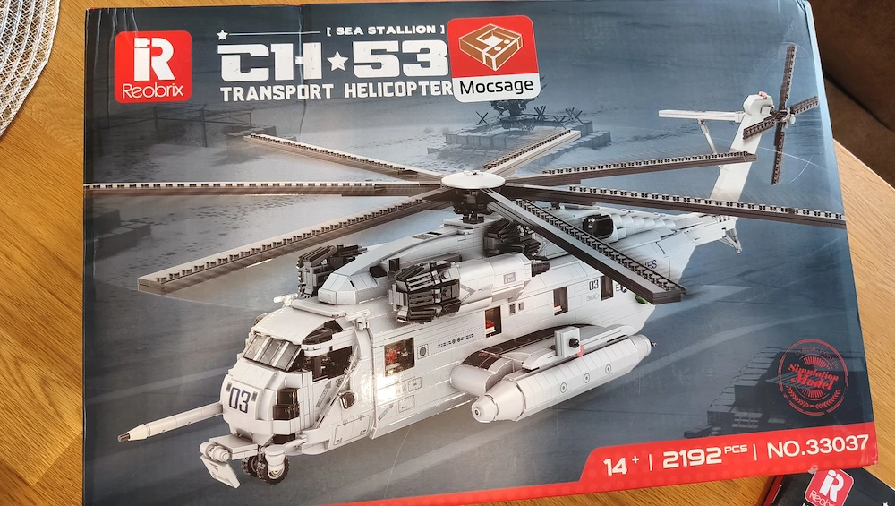 ReoBrix Klemmbausteine CH63, Sea stallion, nicht Lego