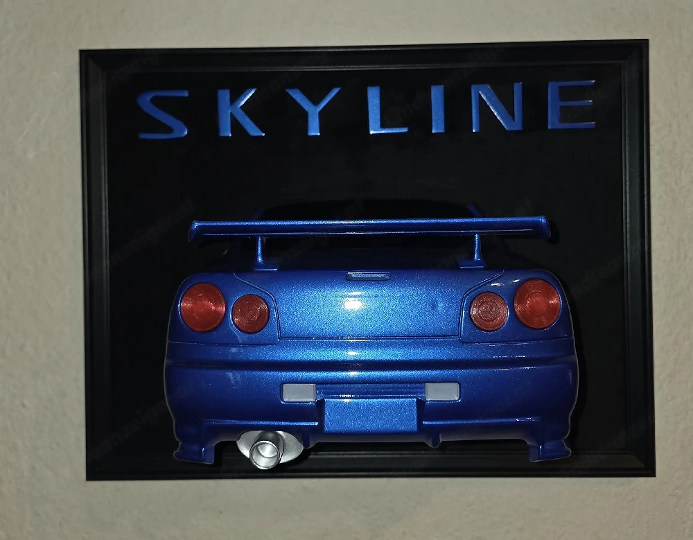 The Fast and The Furious Nissan Skyline GTR 34 3d Bild