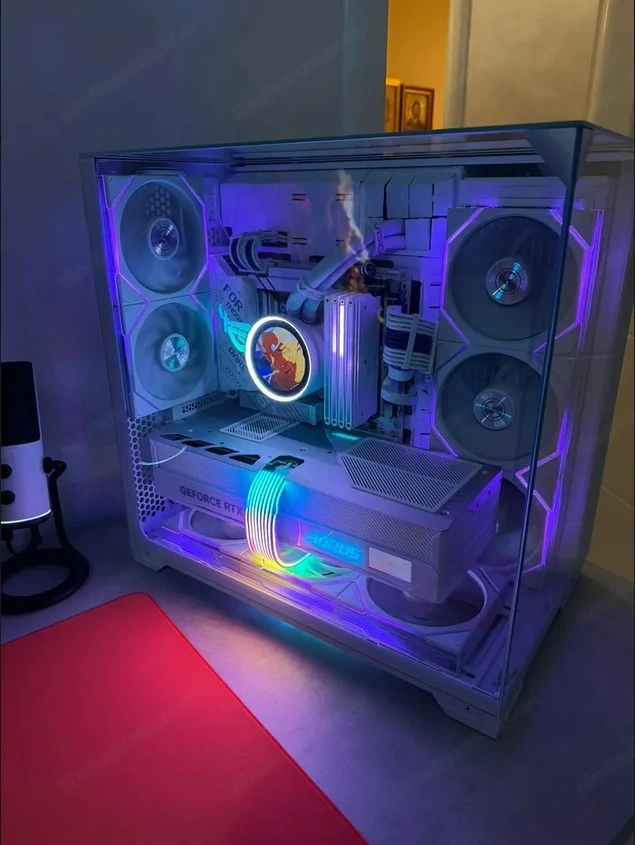 High-End Gaming PC  RTX 5080 AORUS Master ICE  Ryzen 9 7950X3D  64 GB DDR5  4 TB SSD