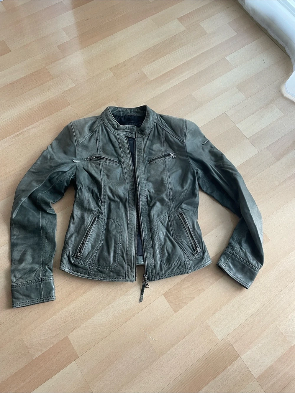 Lederjacke