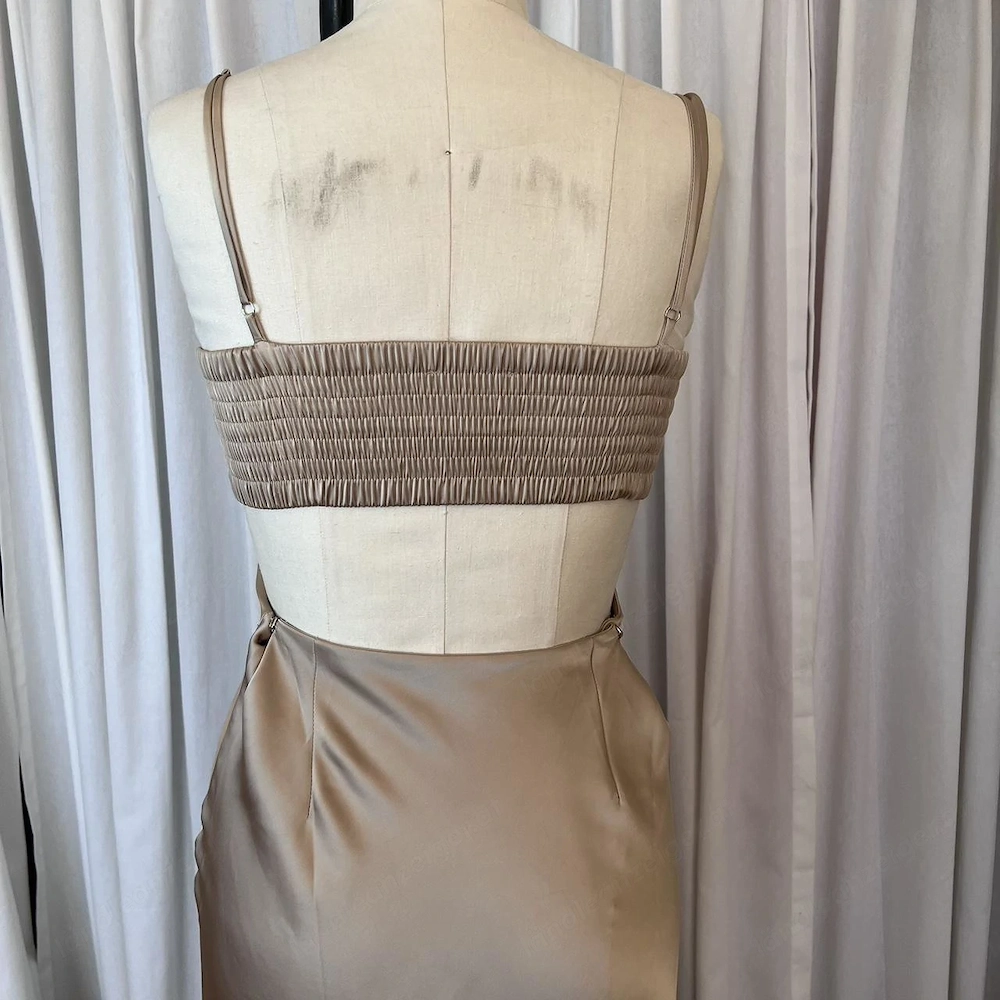 Smaragdgrünes Kleid