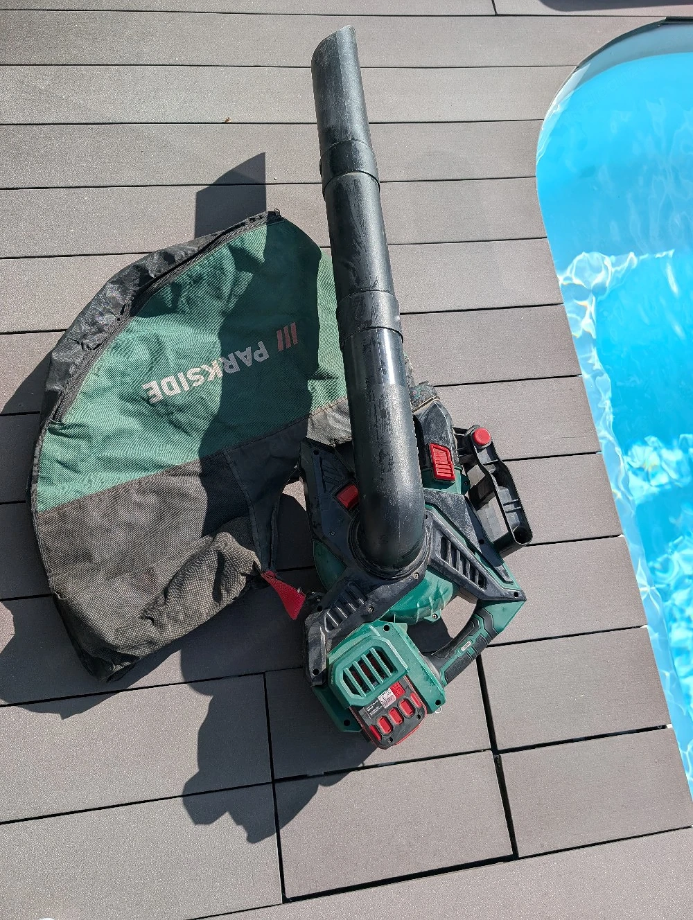Laubsauger, Laubbläser, akku