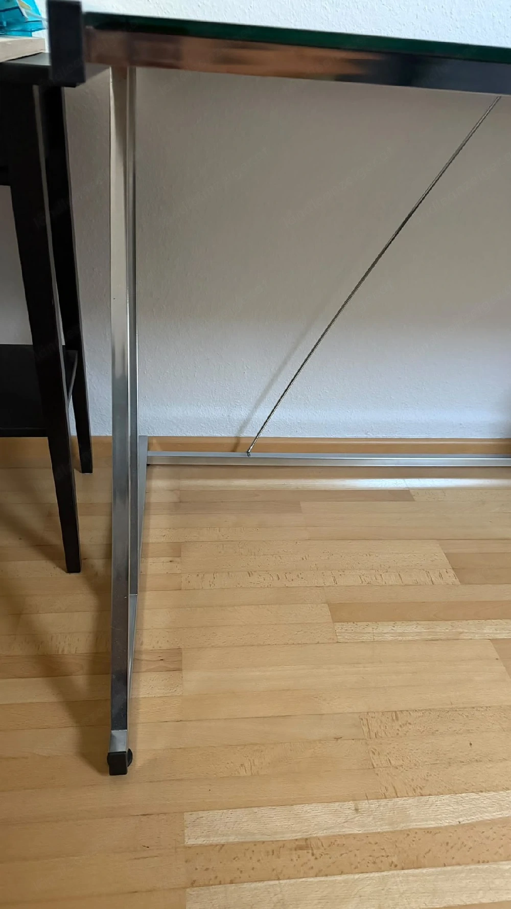 Schreibtisch Glas Kare
