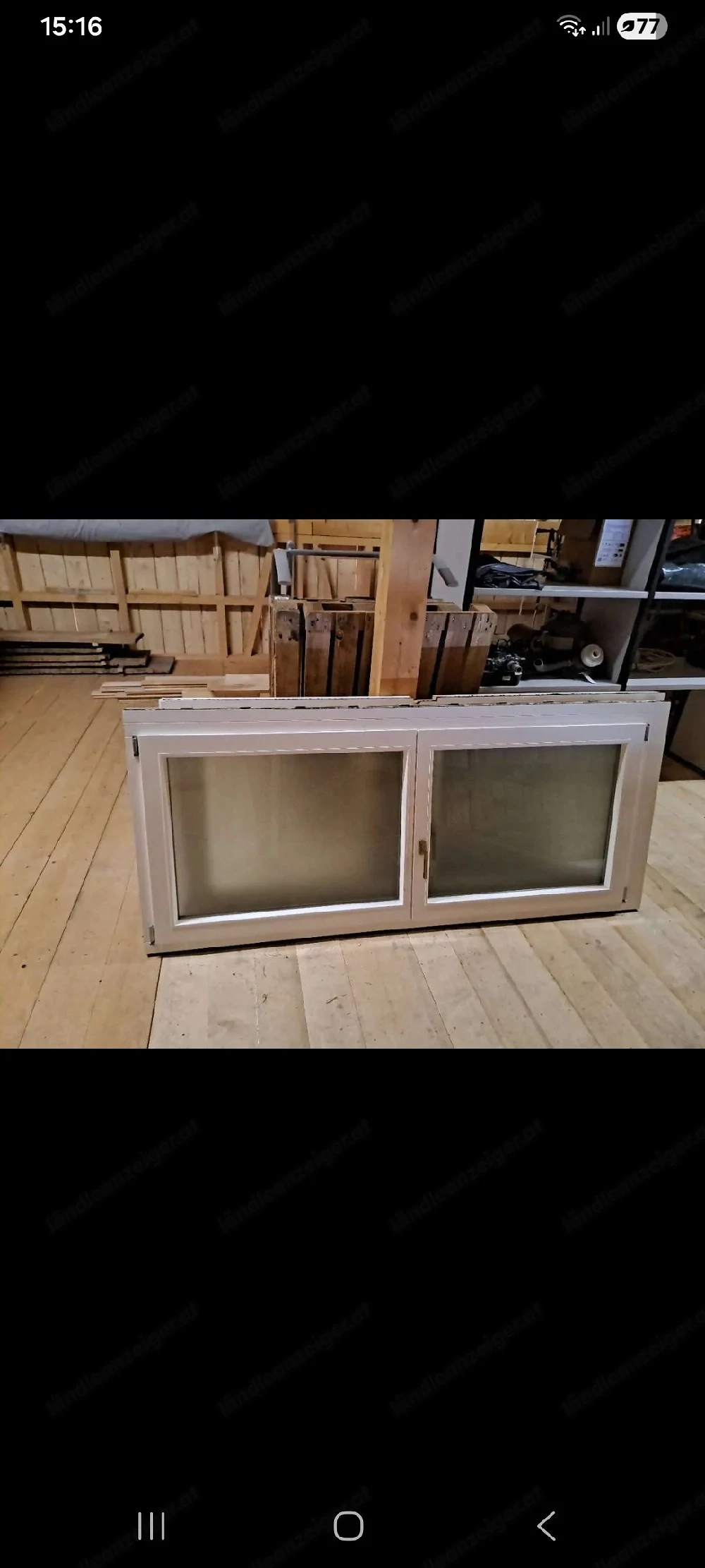 Holz Fenster 2 fach Verglasung 