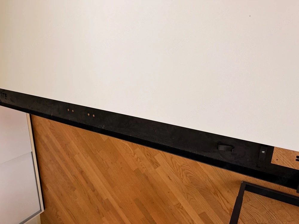 Großer Büroschreibtisch 200 x 80 cm, höhenverstellbar