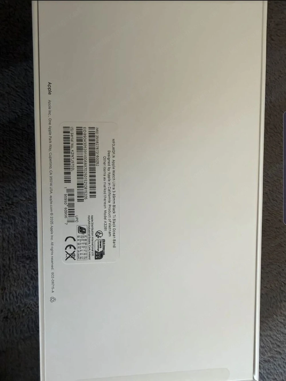 Apple Watch ultra 3 49mm 