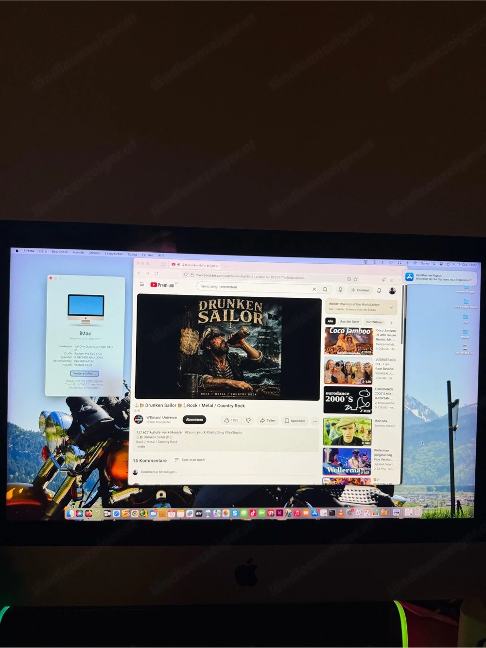 iMac retina 4k
