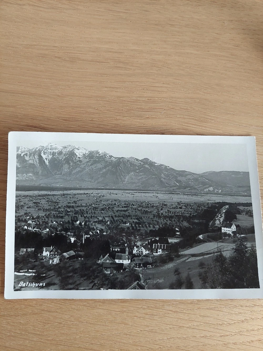 Antike Vorarlberger Postkarte