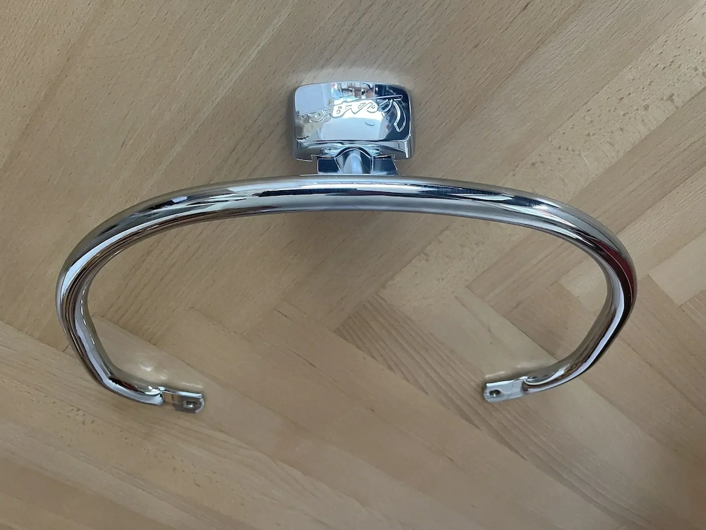 Vespa Sozius Haltebügel mit Abdeckung