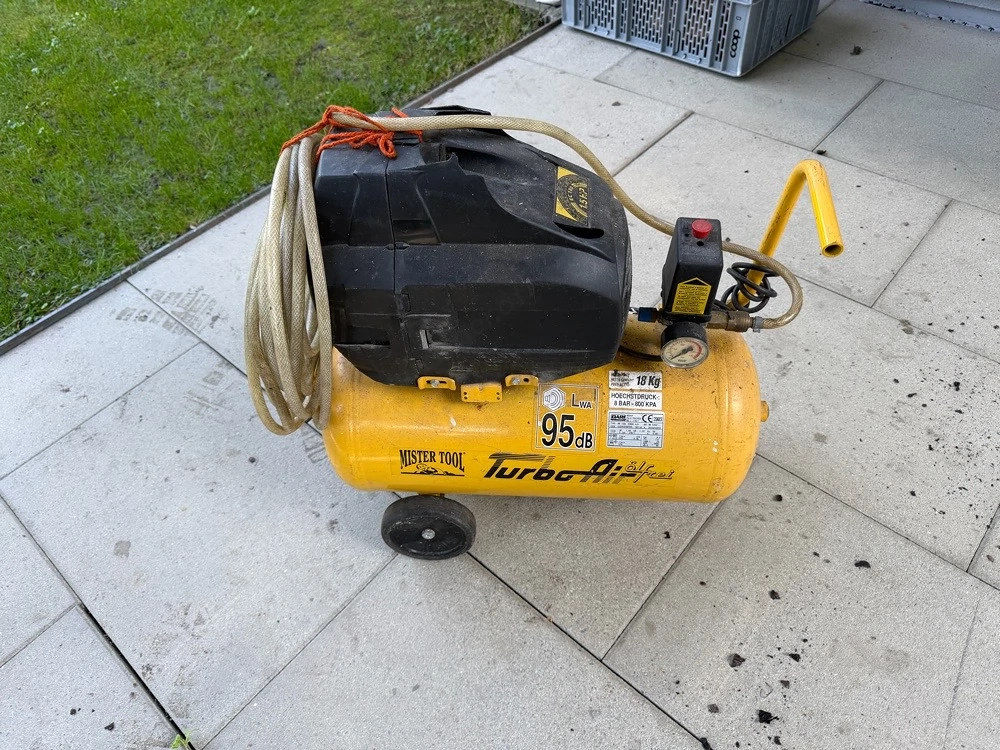 Mister Tool Turbo Air Kompressor 25 Liter - 8 bar