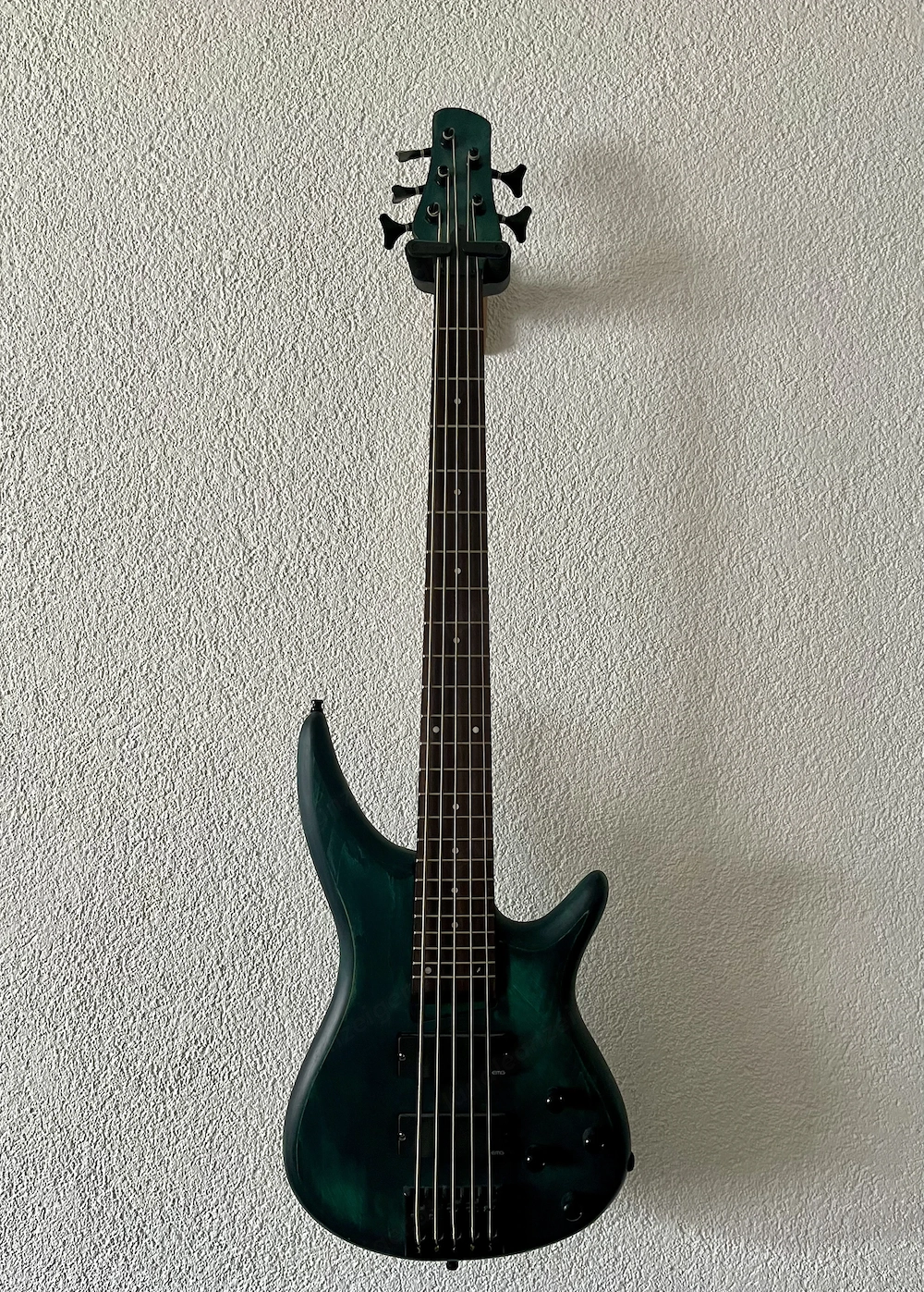 5-Saiter E-Bass   Eigenbau mit aktiven EMG-Pickups & Markenhardware