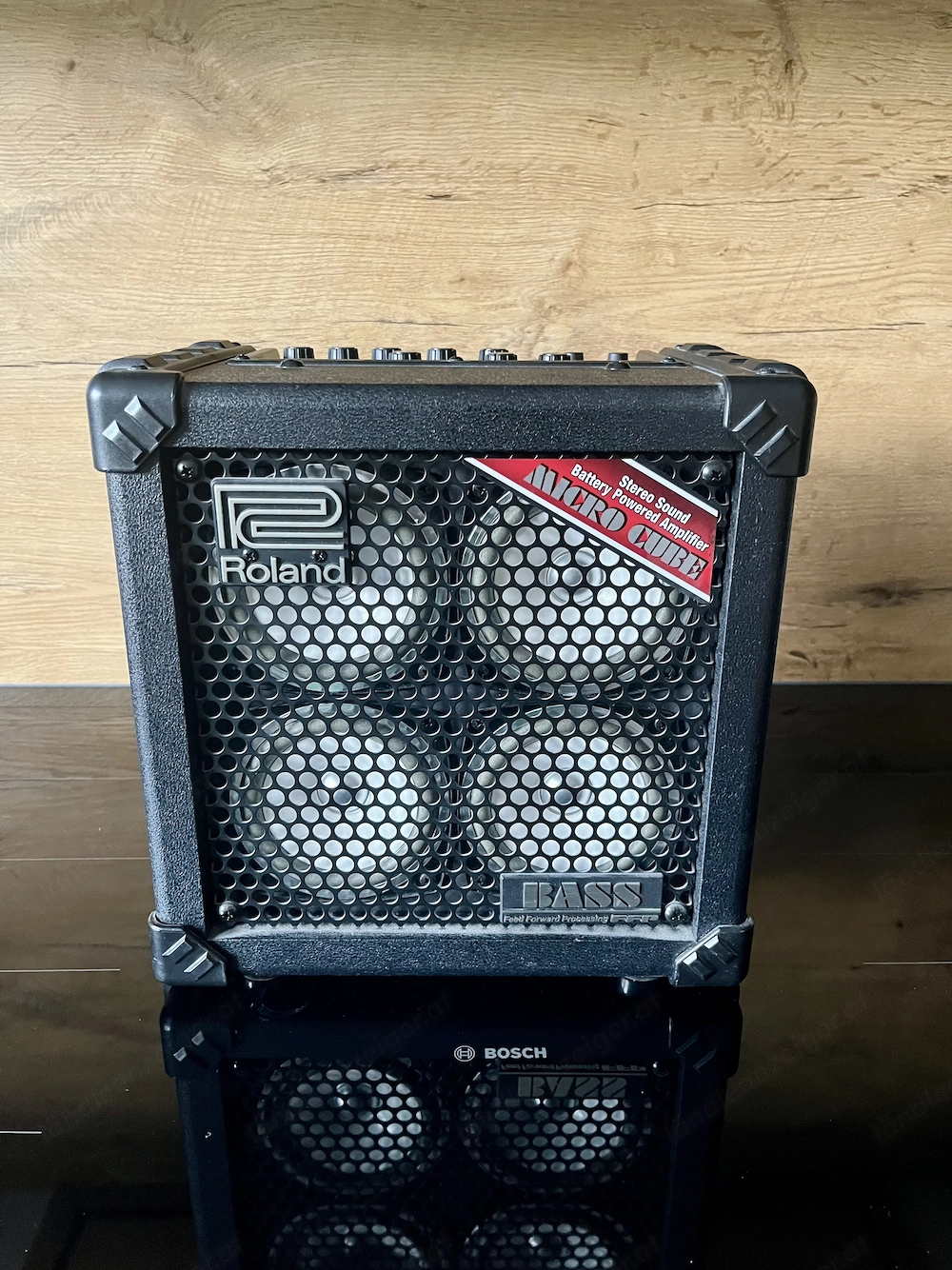 Roland Micro Cube Bass RX   Bassverstärker, auch mit Batterie