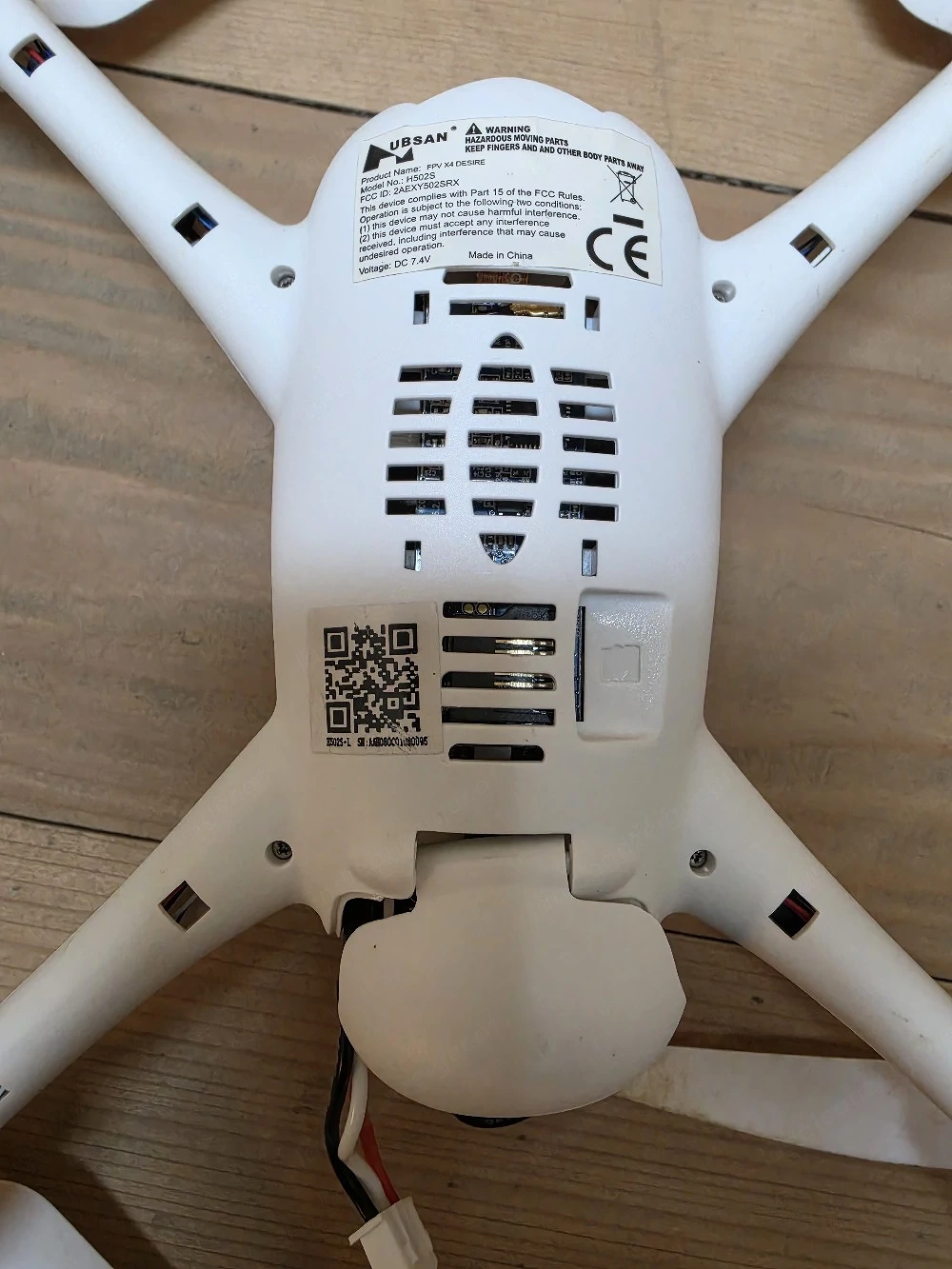 Goolsky Hubsan H502S Drohne inklusive 2 Ersatztakkus