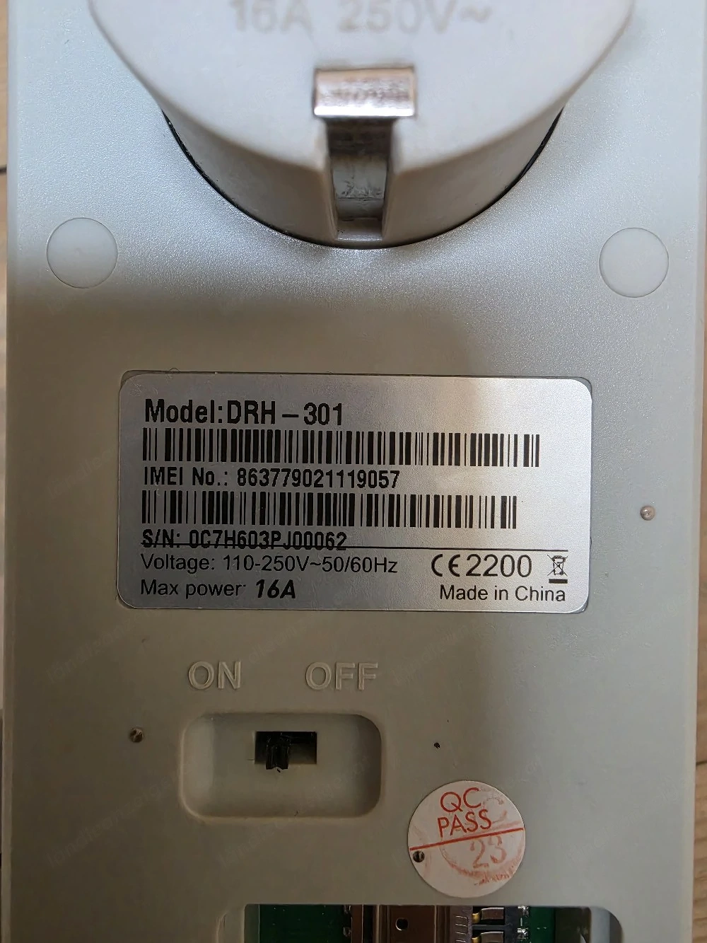 GSM Schaltsteckdose DRH-301 von GSM-One