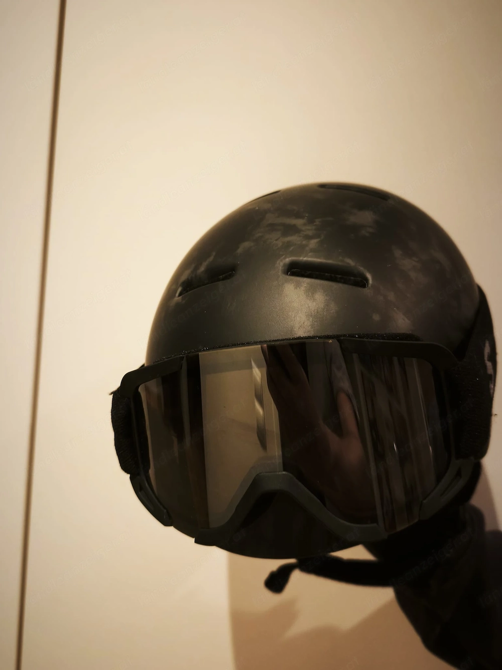 Skihelm mit Skibrille Kind Grösse M