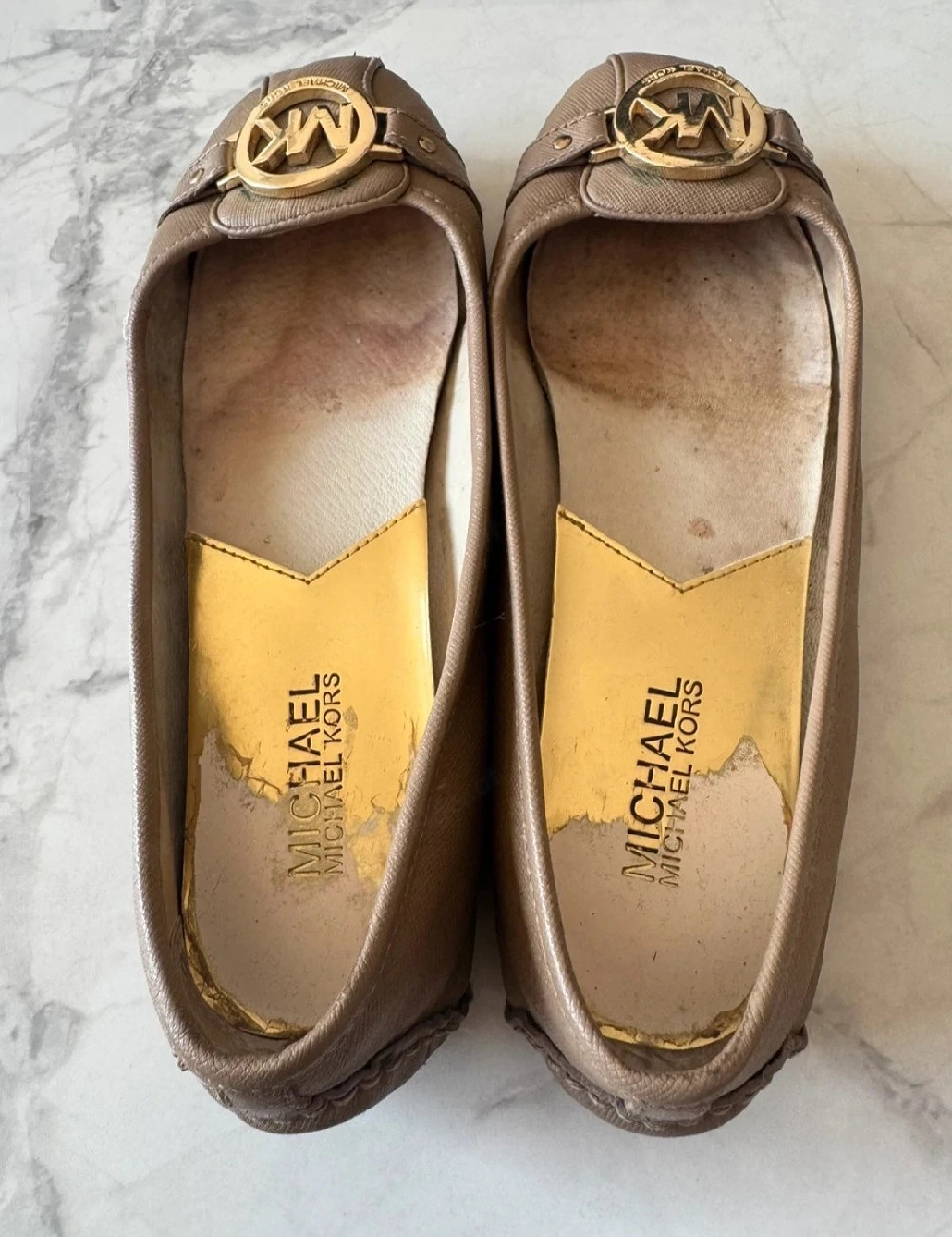 Getragene Michael Kors Ballerinas